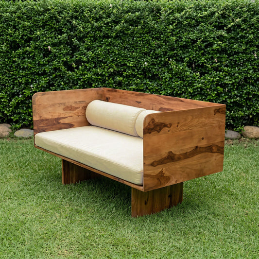 Vivante Scandinavian Solid Wood Outdoor Lounge Set