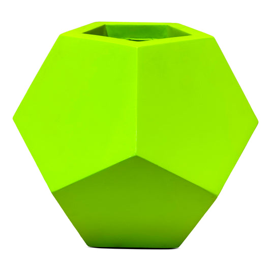 Green Fiberglass Planter