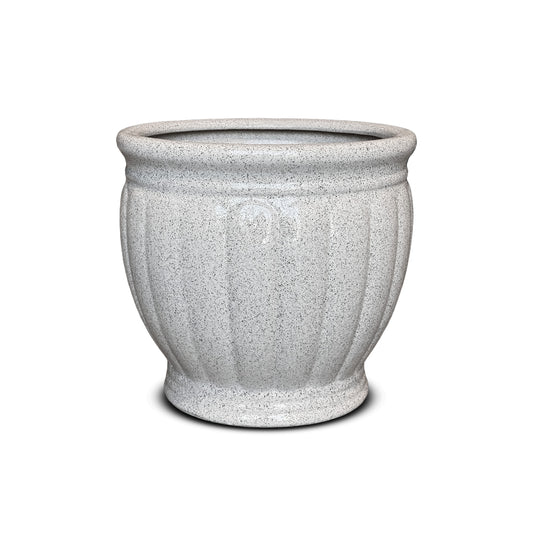 White Ceramic Pot & Planter