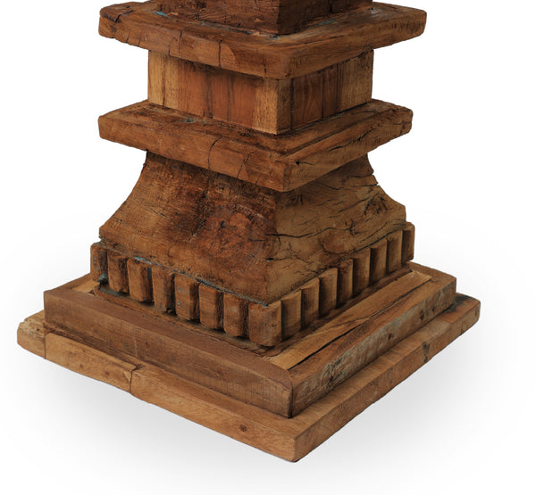 Plain Pillar Base Stool