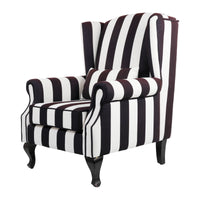 Mont Black & White Wooden Chair Set