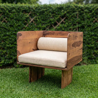 Vivante Scandinavian Solid Wood Outdoor Lounge Set