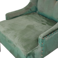 Classic Emerald Velvet Lounge Set