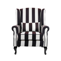 Mont Black & White Wooden Chair Set