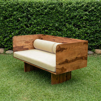 Vivante Scandinavian Solid Wood Outdoor Lounge Set
