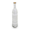 15 x 15 x 76cm  Vase-white conical vase