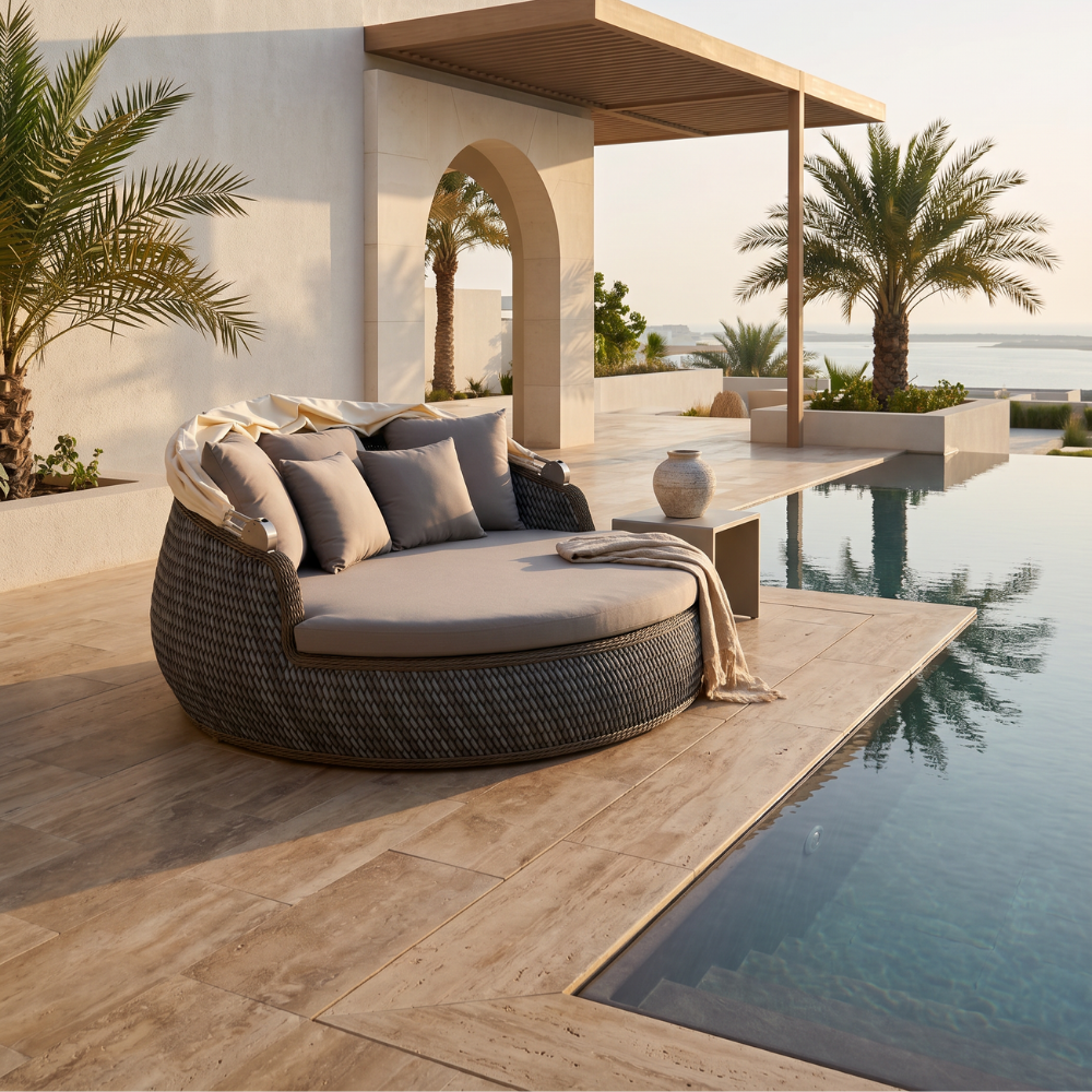 Vivante Sunbed with Canopy