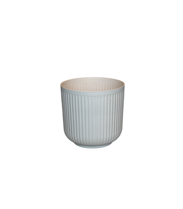 white Round Flowerpot