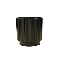 Ceramic pot - 3162 BLACK