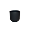 Black Round Flowerpot