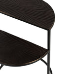Alu Timber Round Twin Table