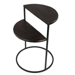Alu Timber Round Twin Table