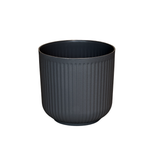 Gray Round Flowerpot
