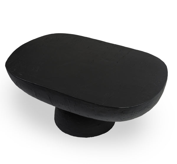 91.4 X 61 X 38.1cm  Cement Table-black