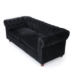 2-full black Seat Sofa