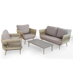 Silver sofa set