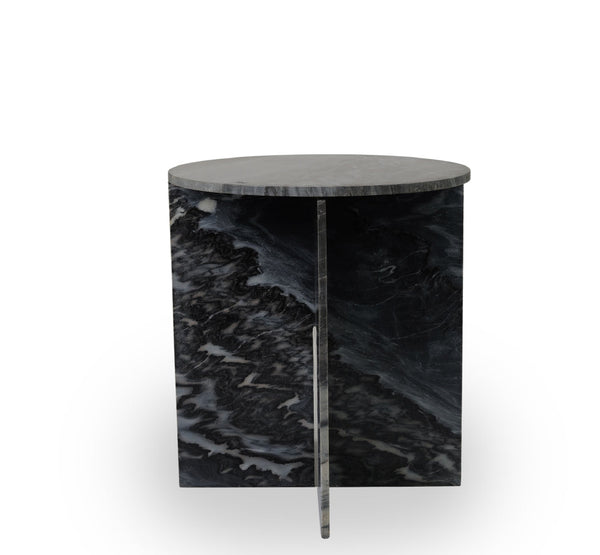 51 X 51 X 56cm  Marble Side Table
