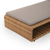 Bali Wicker Reclining Sunbed Set