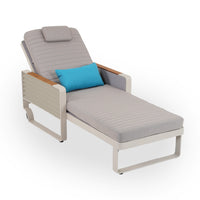 Capri Outdoor Reclining Lounger