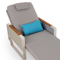 Capri Outdoor Reclining Lounger