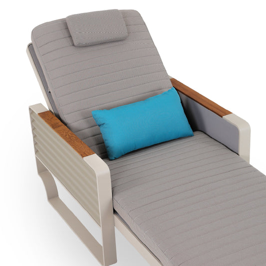 Capri Outdoor Reclining Lounger