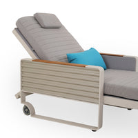 Capri Outdoor Reclining Lounger