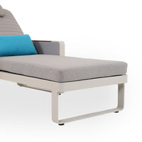Capri Outdoor Reclining Lounger