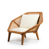 105 X 82 X 75cm  Teak Leisure Chair