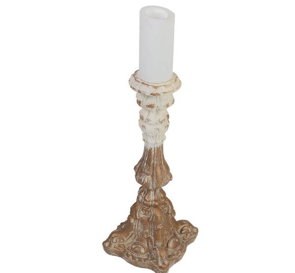 20 X 20 X 55cm  Magnesia Candle Holder