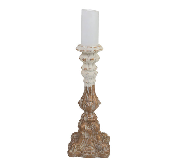 20 X 20 X 55cm  Magnesia Candle Holder