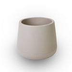 Plastic Pots in beige color.احواض بلاستيكيه  بالون البيج