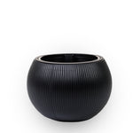 Round  Plastic Pots in black color.احواض بلاستيكيه دائريه   بالون الاسود