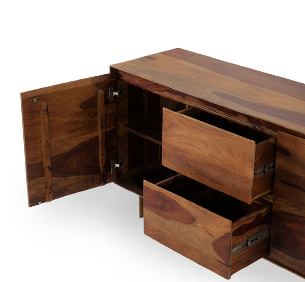 90 X 45 X 76cm  3 Door Cabinet