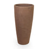 AH90G conic round vase 42x26x90h grey