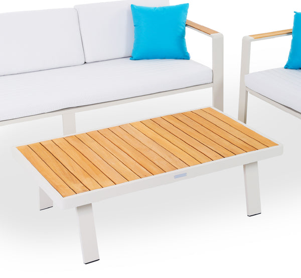 White  outdoor  sofa set