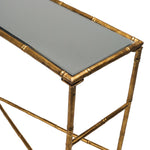 Antique Gold Console Table (cross-legged)