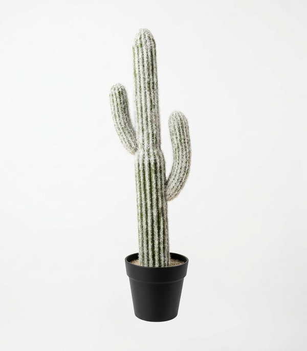 POTTED FAUX SAGUARO CACTUS