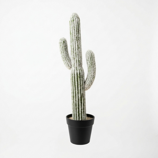 POTTED FAUX SAGUARO CACTUS