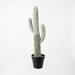 POTTED FAUX SAGUARO CACTUS