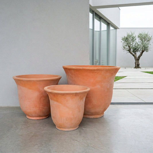 Antalya Terracotta Natural Set
