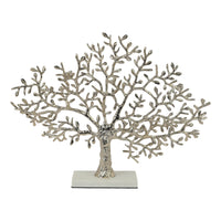 Arboris Silver Metal Tree Sculpture