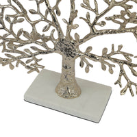 Arboris Silver Metal Tree Sculpture