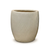 Wave beige Ceramic Set Pot & Planter