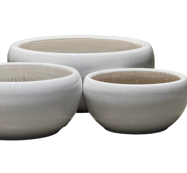 Ceramic pot - G415 WHITE