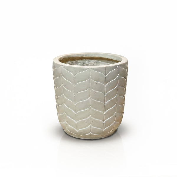 Beige Ceramic Pot & Planter