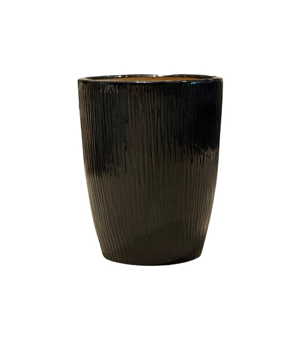 Ceramic pot - G2023 BLACK