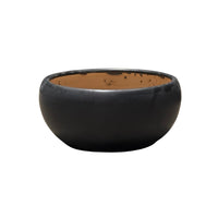 Jet-black Round Ceramic Pots