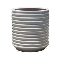 Cylindric Striped Pattern Ceramic Platers