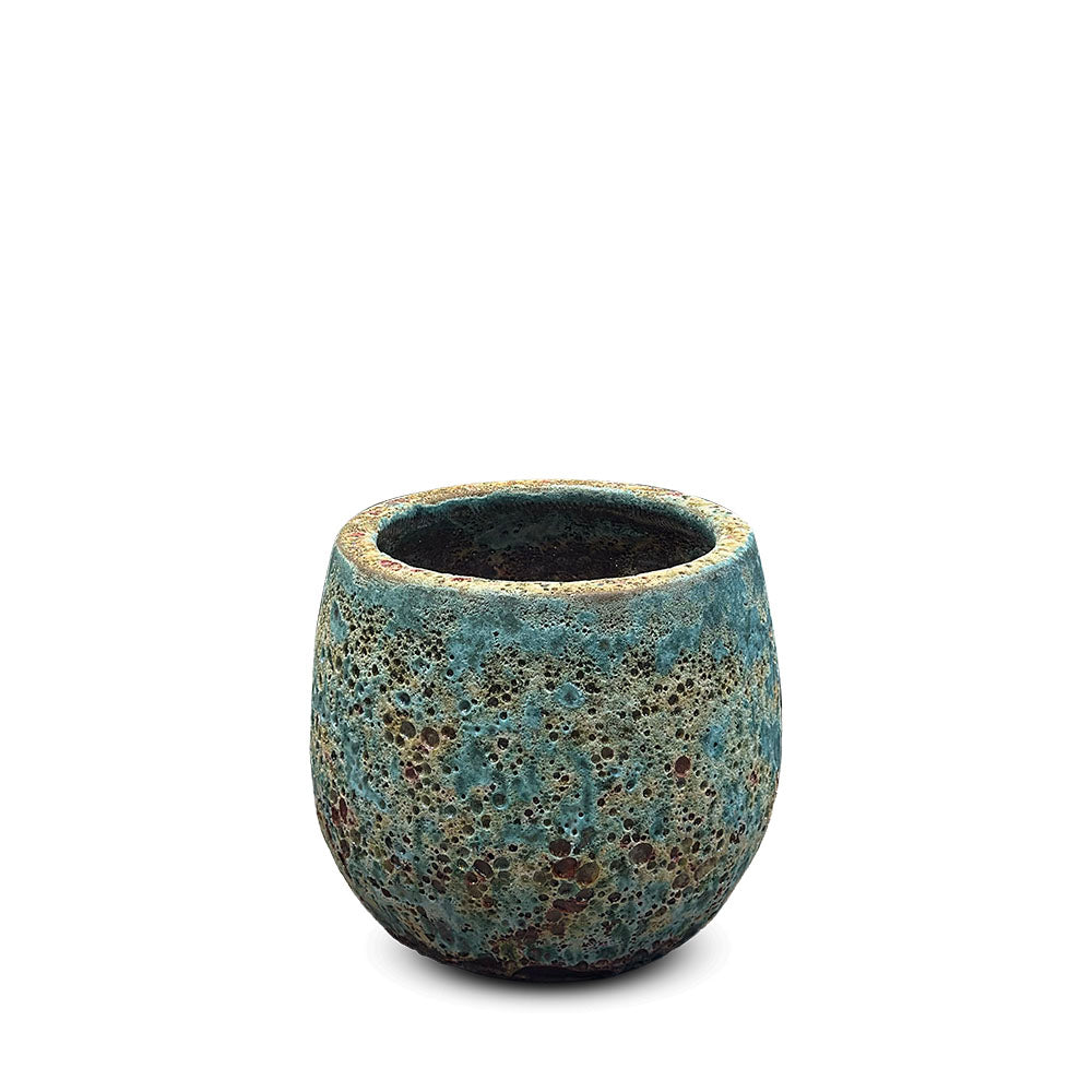Volos GreenMist Angkor Glazed Ceramic Pots