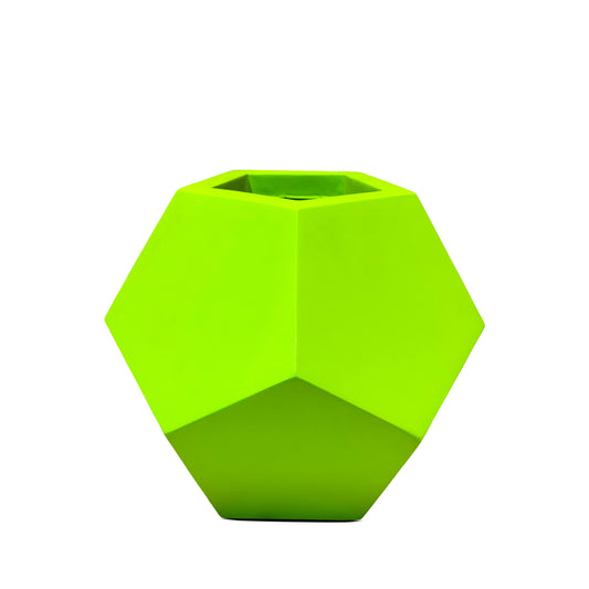 Green Fiberglass Planter